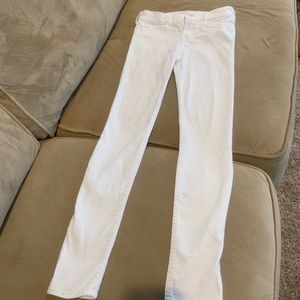 Abercrombie kids white jeans